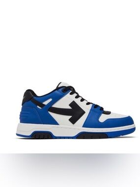 Off-White Men’s Blue, White & Black Arrow Low-Top Sneaker